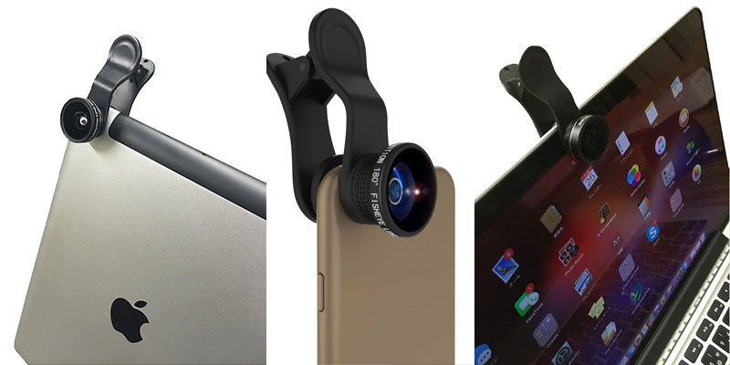 Clip-on Macro + Wide Lens Combo